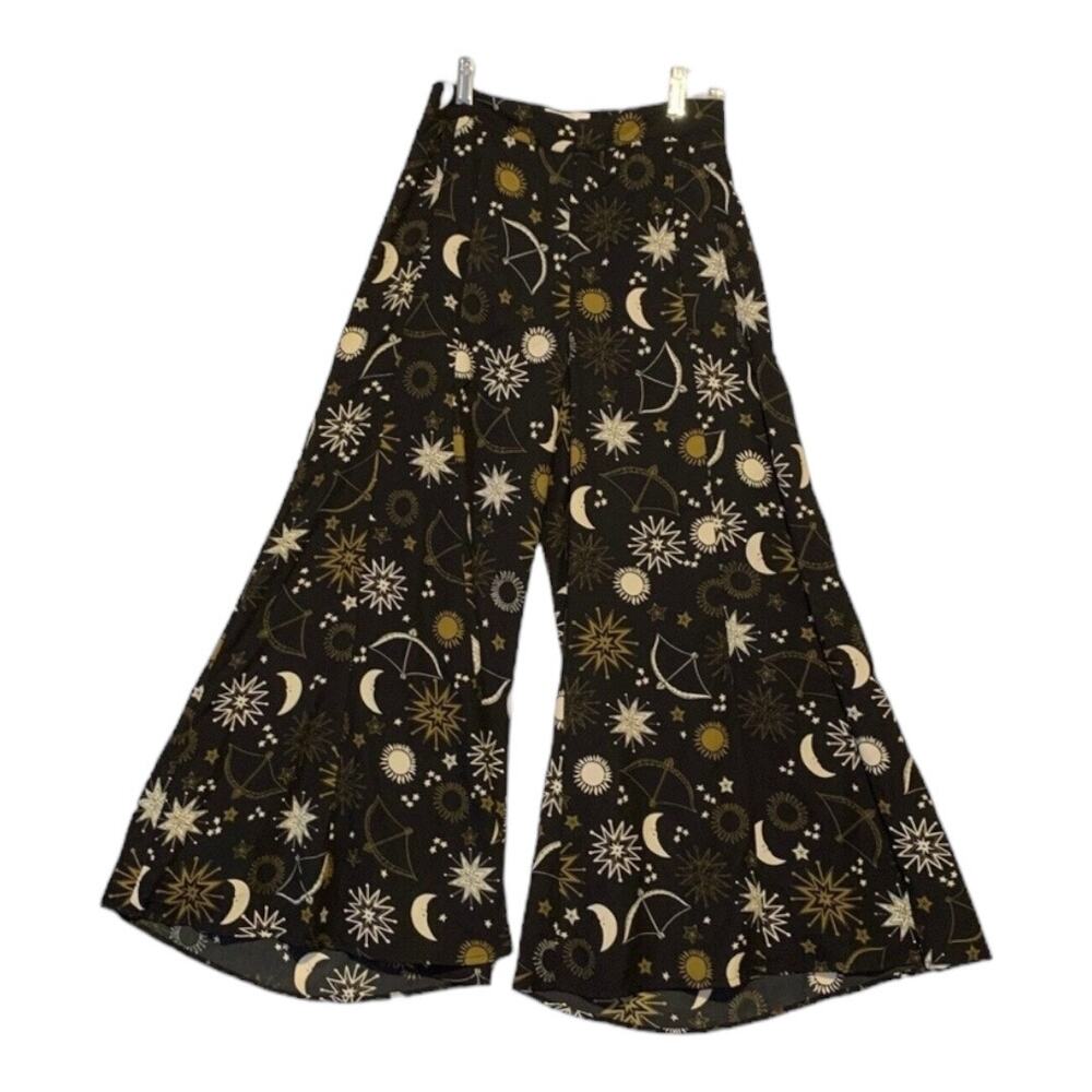 Lost + Wander Sun Moon High Rise Wide Leg Pants Women size XS